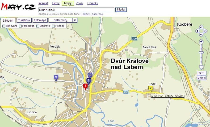 Mapa jak se k nám dostanete
